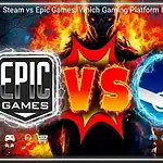 Comparison of Steam and Epic Games platforms highlighting features, performance, and user experience for gamers choosing the best gaming platform.
